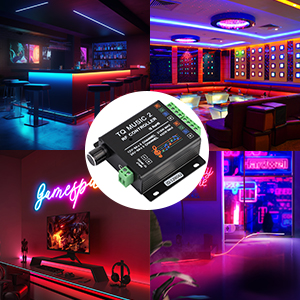 LED RGB Music Touch Controller 