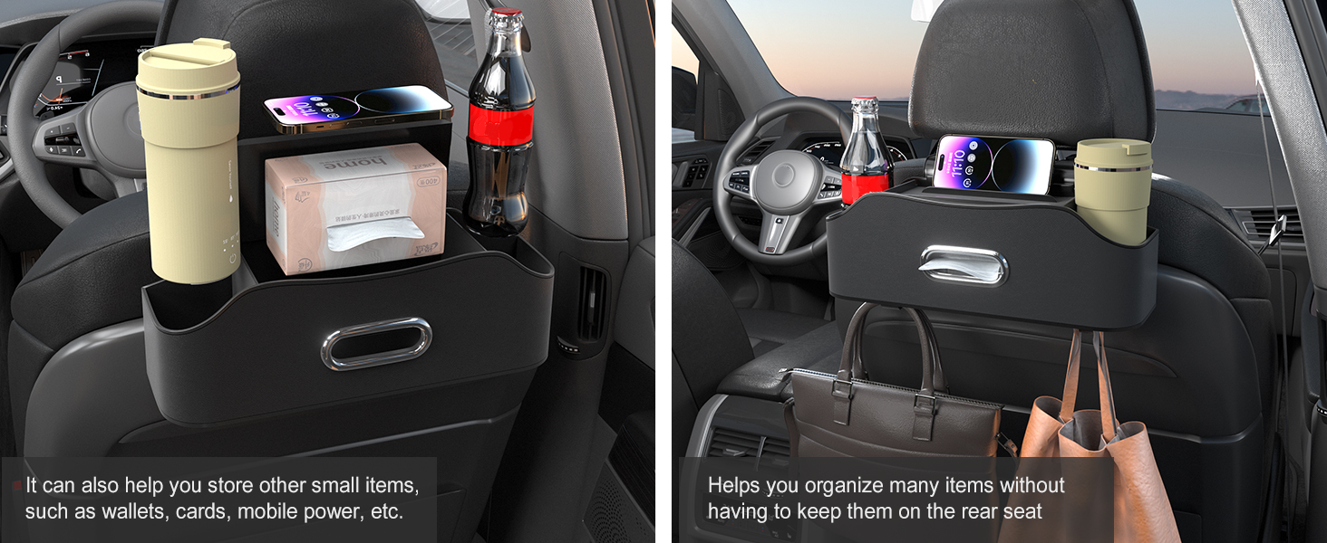 Multifunctional Seat Back Organizer