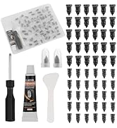 Figpade ar Tire Repair Rubber Nail Kit,Self-Tapping Tire Plug Kit