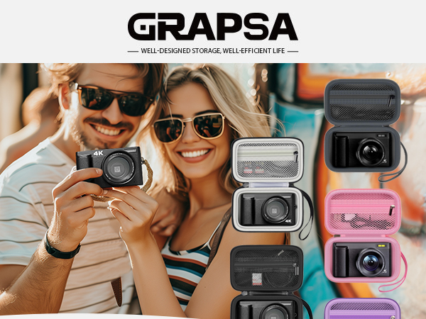 Hard vlog camera case