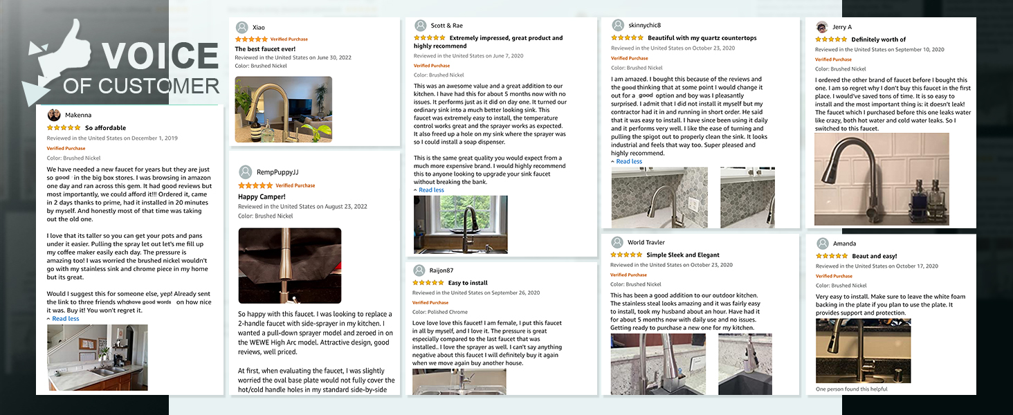 Faucet for Kitchen Sink