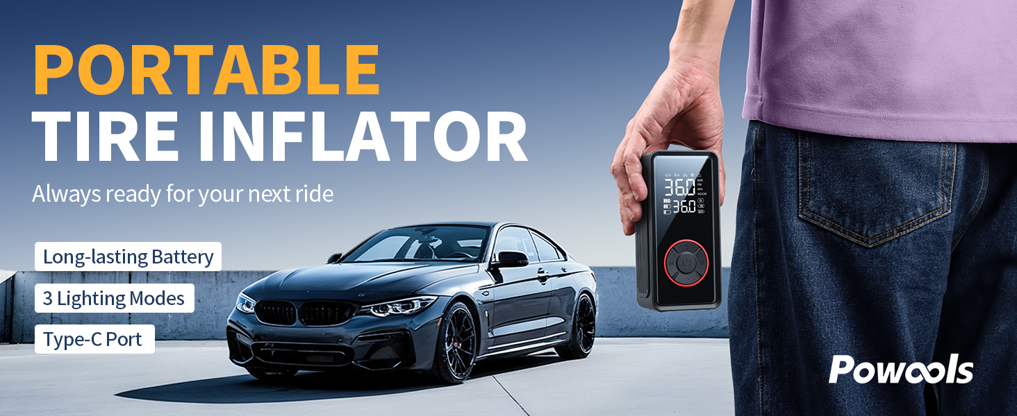 tire inflator portable air compressor