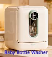 IAGREEA Baby Bottle Washer, Sterilizer and Dryer, All-in-One Pro Cleaning Machine for Bottles, Pu...