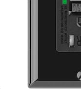 2 Pack - POWAWINI GFCI Outlet 15 Amp, UL Listed, Self-Test, Tamper-Resistant, Weather Resistant R...