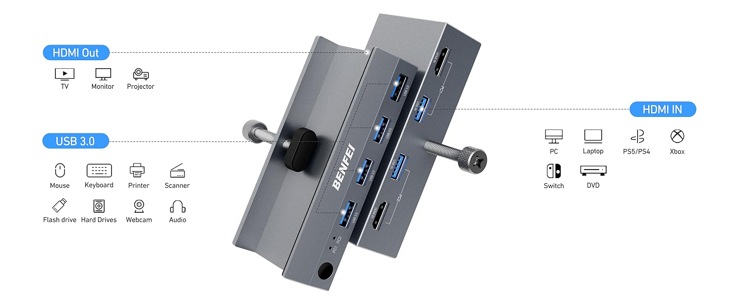 Gray metal mounting bracket or clamp with adjustable screws and measurement markings, showing technical assembly instructions and dimensions.