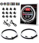 NEON RGB PC LED Strip, RGB Strip for 12V 4-Pin RGB LED Headers, Compatible with Aura SYNC, Gigaby...