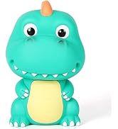 H&amp;W Dinosaur Money Bank with Lovely Big Head, Shatterproof Tyrannosaurus Rex Piggy Bank, First Co...