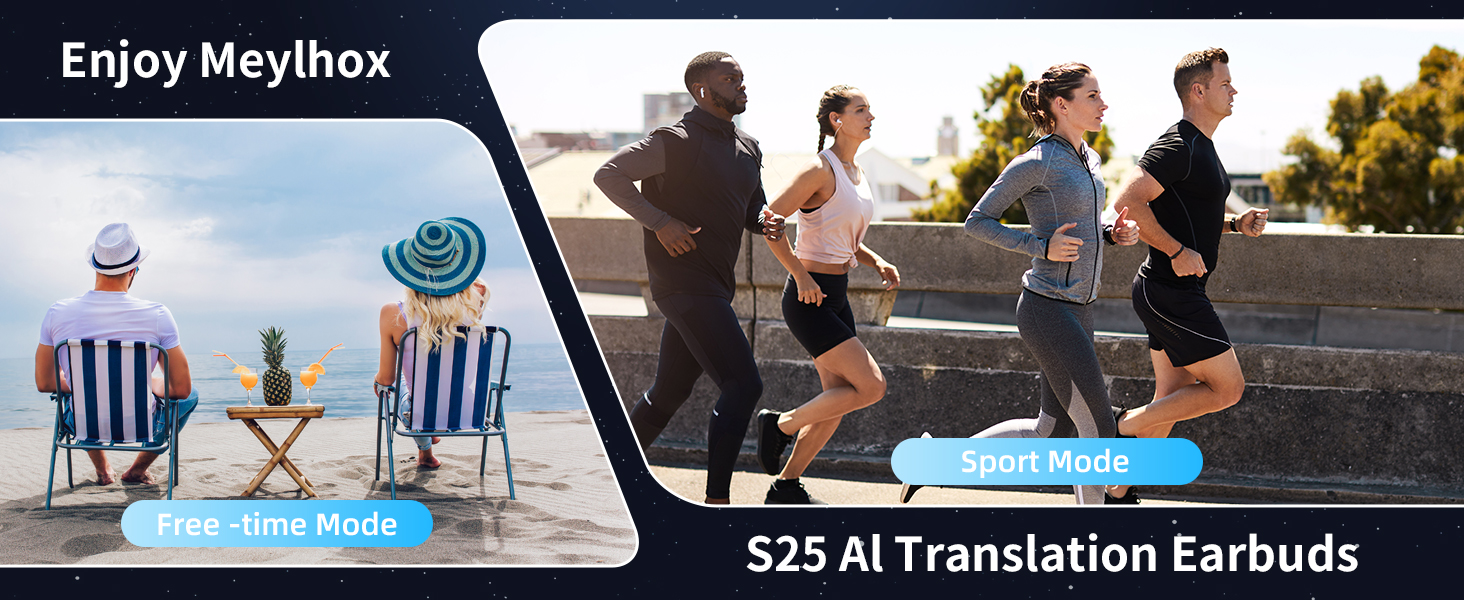 AI Translation Earbuds Real Time