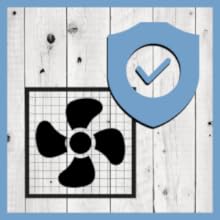 comfort zone portable box fan is sturdy and safe