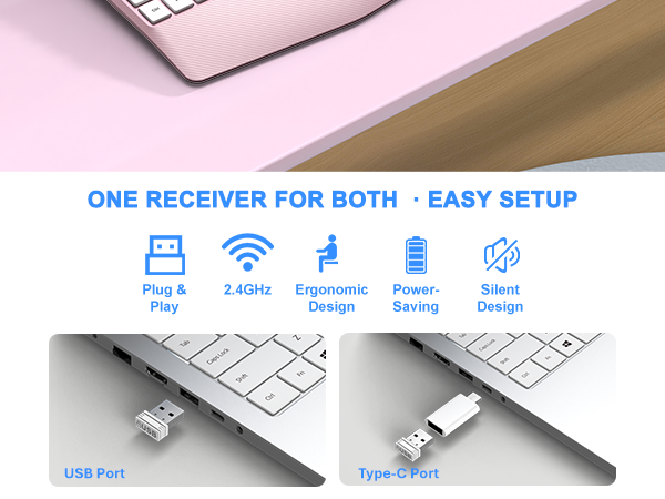 wireless keyboard and mouse