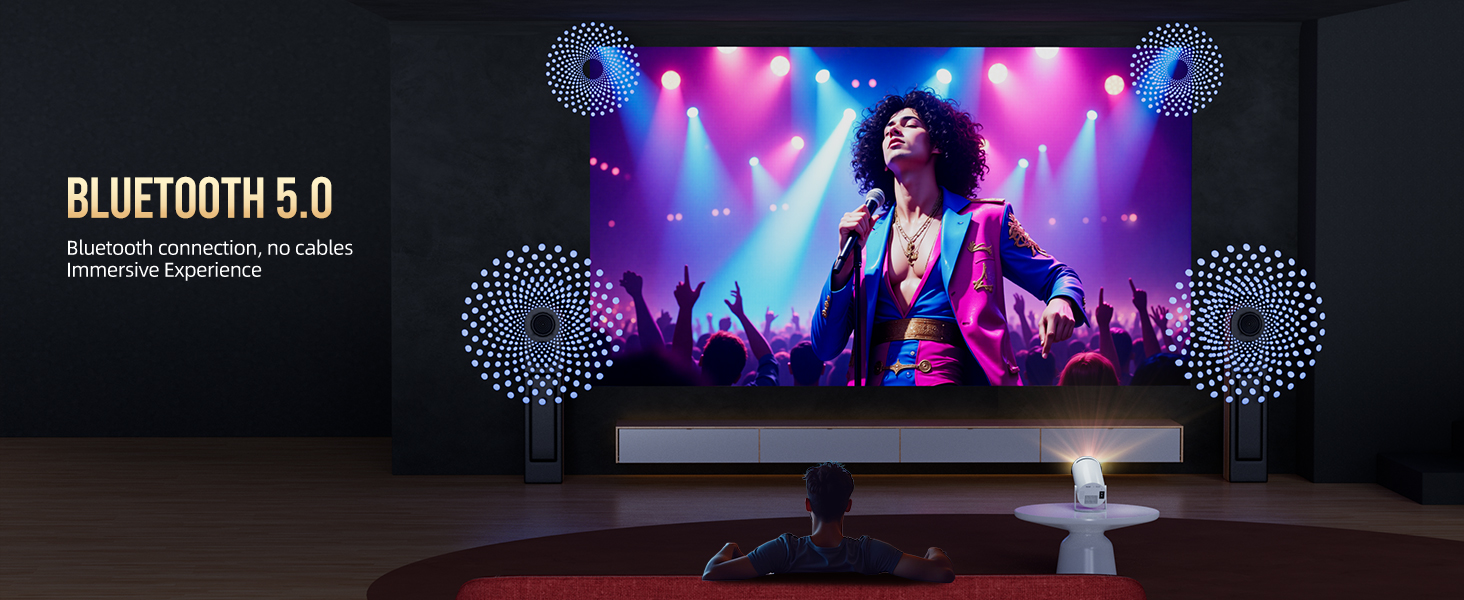 projector mini projector projector with wifi and bluetooth portable projector proyector