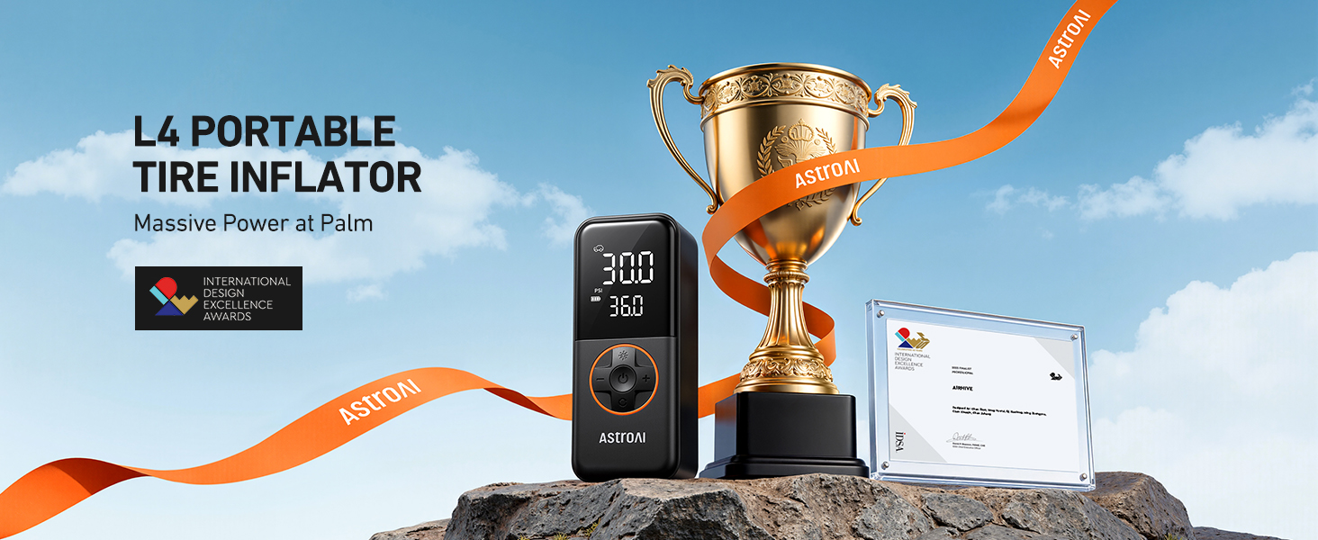 portable tire inflator