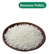 CoolCrafts White Beeswax Pellets Cosmetic Grade Beeswax Pastilles for Candle Making