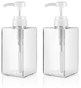 clear soap dispenser