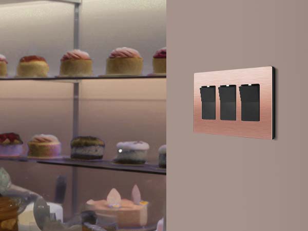 Brushed Rose Gold Style