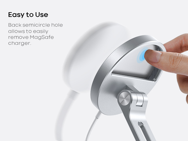 Lamicall Phone Stand for Apple MagSafe Charger Holder 