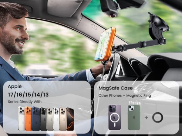 MagSafe Car Mount Charger