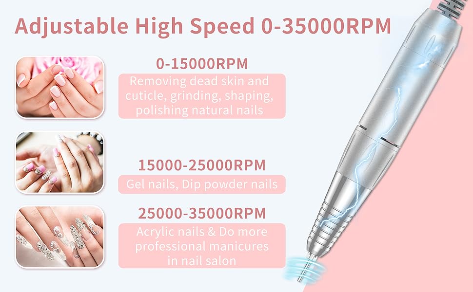 High Speed Nail Drill