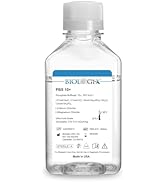 CryoKing Phosphate Buffered Saline 10×, 500ml Lab PBS Buffer 0.1um Filtration, 7.4±0.1pH, Sterili...