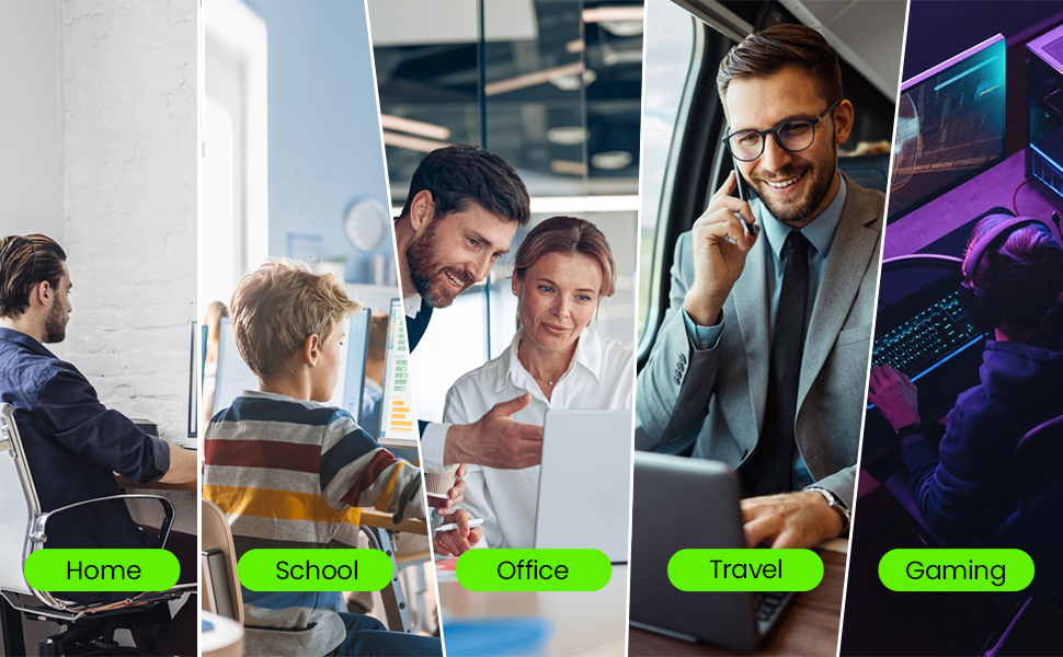 wfh home school students office travel gaming learning education mousepad