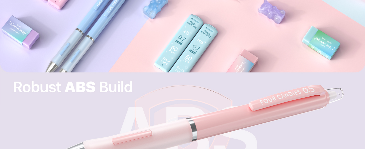 Four Candies Cute Mechanical Pencils