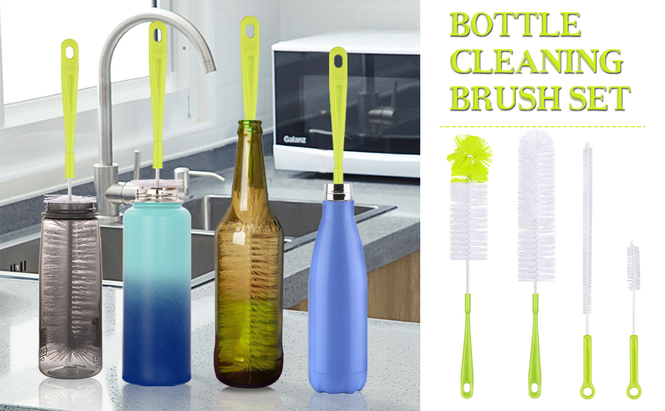 water bottle brush
