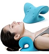 Neck and Shoulder Relaxer, Cervical Traction Device for TMJ Pain Relief and Cervical Spine Alignm...