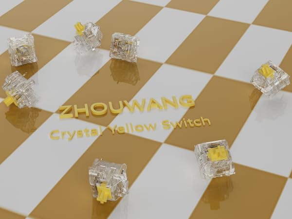 Crystal Yellow Switch
