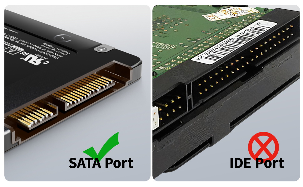 SATA Cable III 2 Pack 6Gbps 90 Degree Right Angle for SATA HDD, SSD, CD Driver, CD Writer - red
