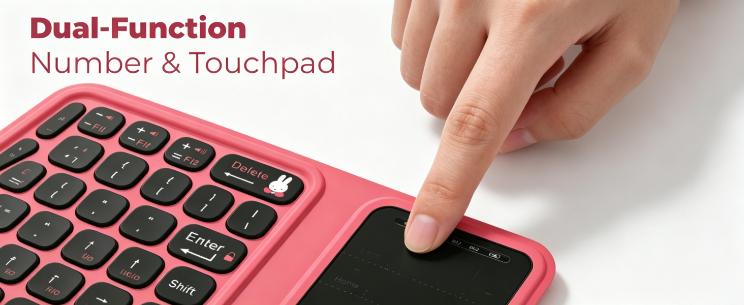 Dual-FunctionNumber &amp;amp;amp; Touchpad