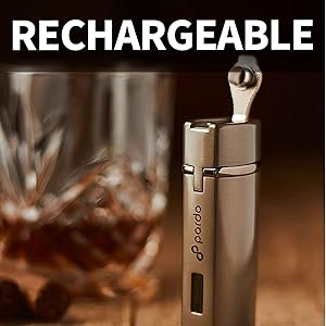 Pardo Torch Lighter Triple Jet Flame, Refillable Butane Lighter