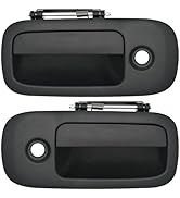 Anumit Exterior Door Handles, 2PCS Front Driver &amp; Passenger Side Door Handles for 1996-2009 Chevy...