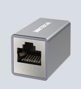 VCELINK Cat7 Ethernet Coupler Female to Female, Shielded RJ45 Coupler PoE Cable Extender for Cat7...