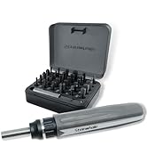 Steinwhale 32 in 1 Ratchet Screwdriver Set with Push-Eject Extension Rod, 48-Tooth Gear Ratchet, ...