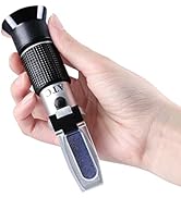 Antifreeze Refractometer 4-in-1 Coolant Tester Refractometer for Checking Freezing Point of Autom...