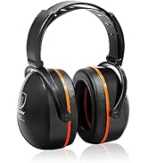 LYSIAN Foldable Noise Reduction Earmuffs, Hearing Protection Safety Ear Muffs for Shooting, Works...