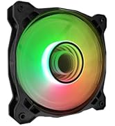 Bluegears/Bgears b-PWM Vortex 120mm PWM Fan with Aerodynamic Duo Vent Blade Design generating Ext...