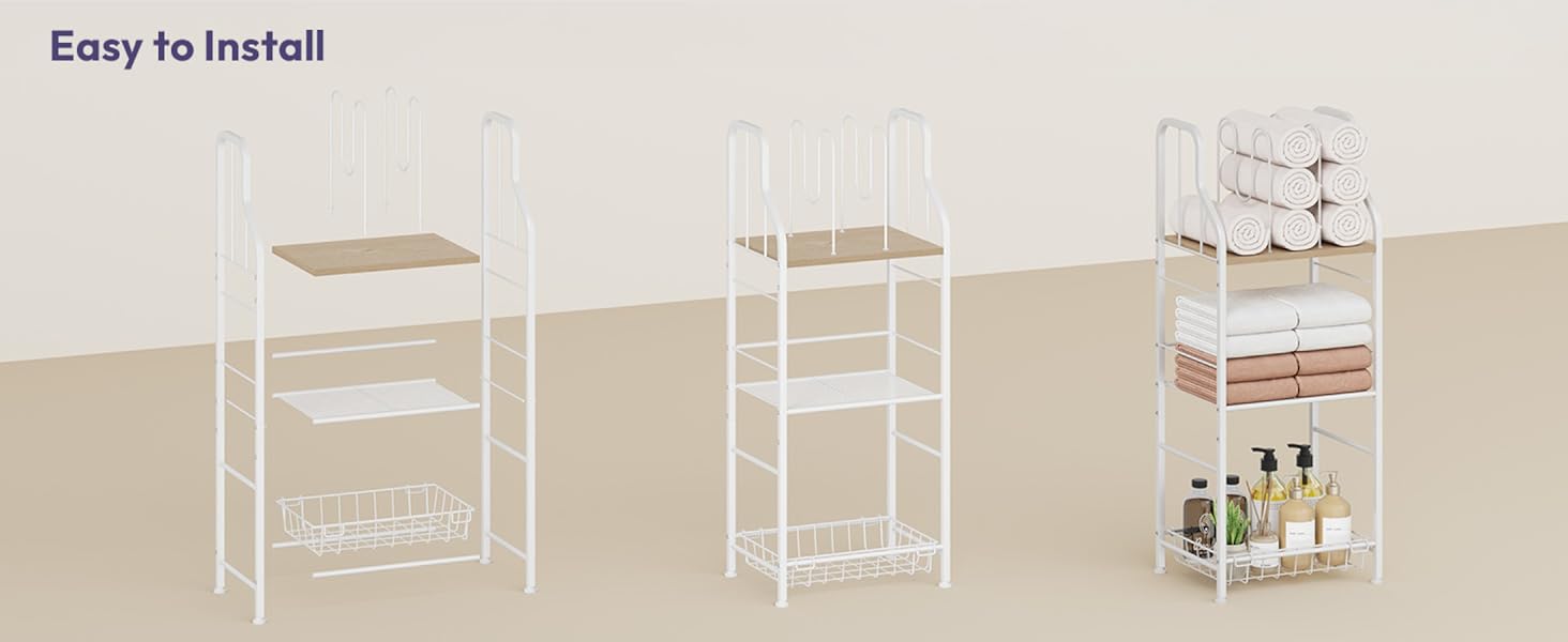 towel shelf for bathroom