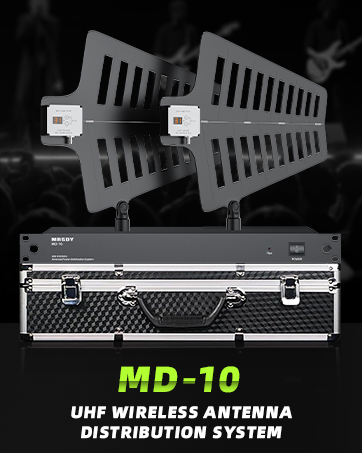 MD-10 UHF Wireless Antenna Distribution System