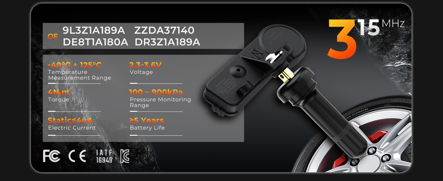 TIRE PRESSURE MONITORING SYSTEM SENOSR 