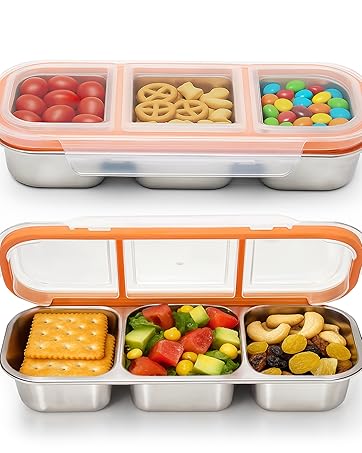 Stainless Steel Snack Containers