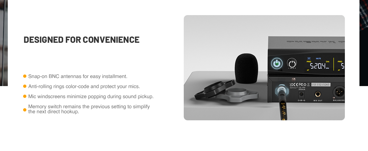 dj microphone wireless