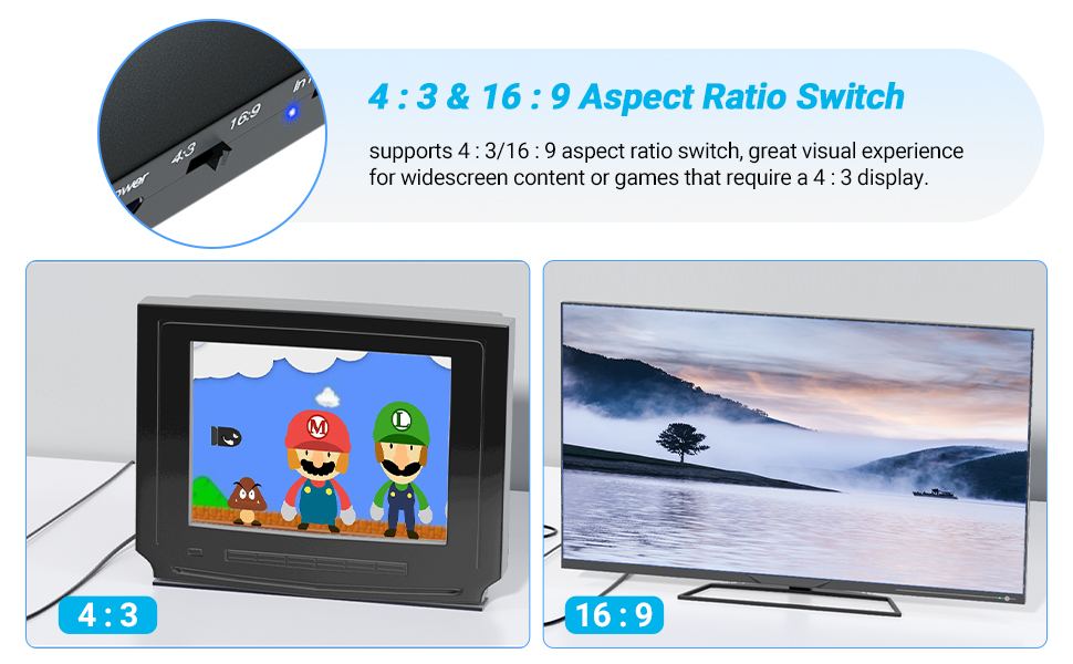 rca to hdmi converter adapter