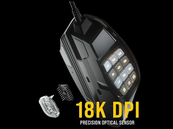 SCIMITAR RGB ELITE MOBA/MMO GAMING MOUSE