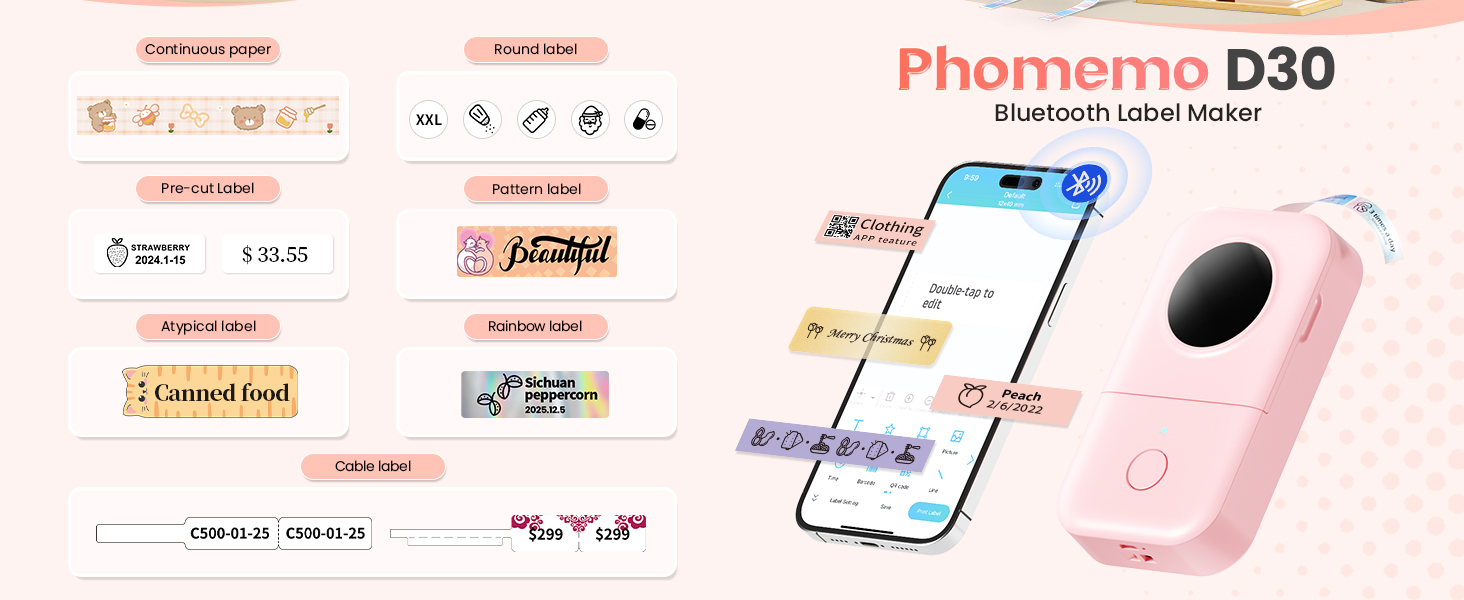 phomemo d30 label maker