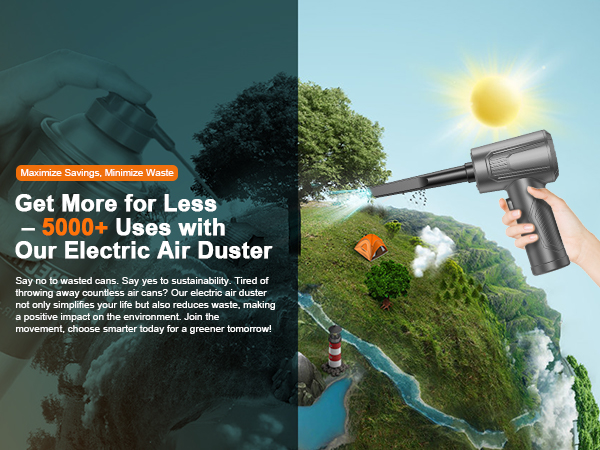 BNKKY 11-in-1 Compressed Air Duster