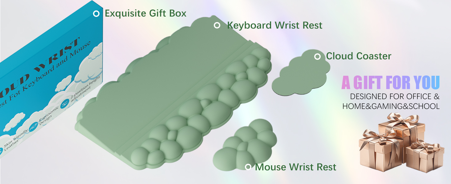 3-in-1 Keyboard Stand with Wrist West