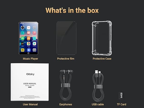 MP3 Player with Bluetooth and WiFi