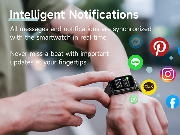 Gydom Smart Watches for Men Women Android &amp;amp;amp; iPhone, 1.8&amp;amp;#39;&amp;amp;#39; Alexa Built-in Smartwatch