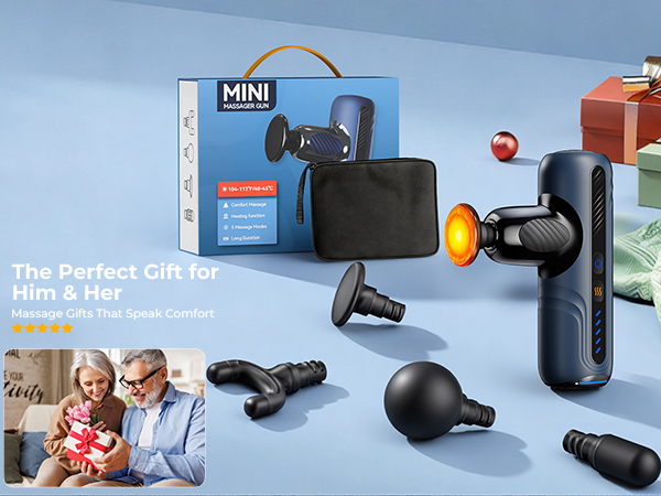 massage gun with heat